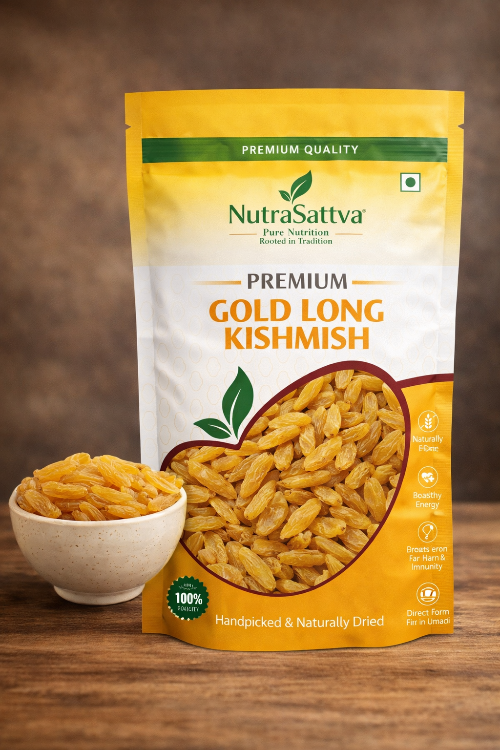 Gold Round Kishmish
